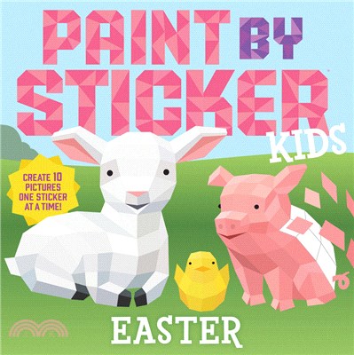 Paint by Sticker Kids: Easter (貼紙書)