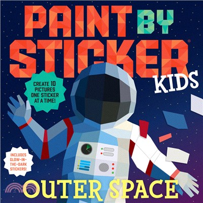 Paint by Sticker Kids: Outer Space (貼紙書)