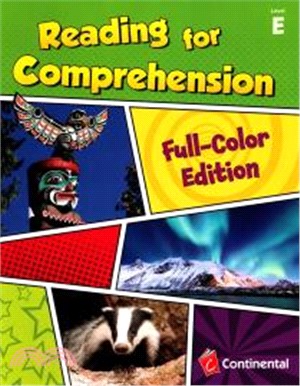 Reading for Comprehension Full-Color Edition Student Book E