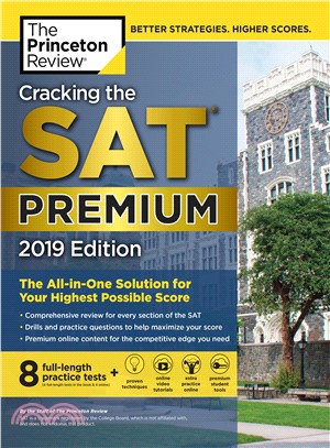 Cracking the Sat Premium Edition With 8 Practice Tests 2019