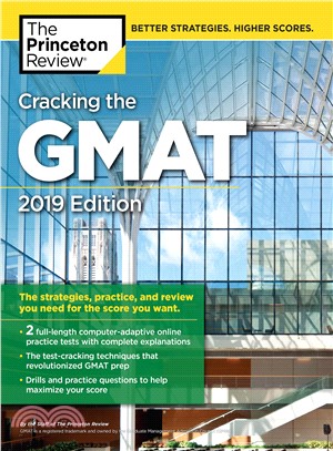 Cracking the Gmat With 2 Computer-adaptive Practice Tests, 2019