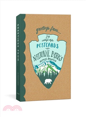 Greetings from ― 24 Vintage-style Postcards from National Parks Across America