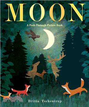 Moon ─ A Peek-through Picture Book