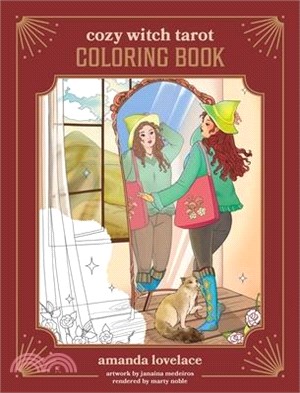 Cozy Witch Tarot Coloring Book