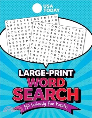 USA Today Large-Print Word Search: 400 Seriously Fun Puzzles