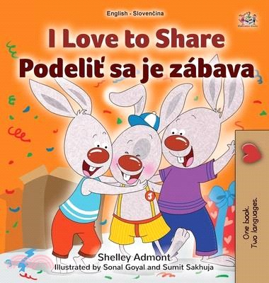 I Love to Share (English Slovak Bilingual Book for Kids)