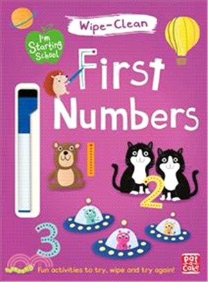 I'm Starting School: First Numbers (Wipe-clean book with pen)