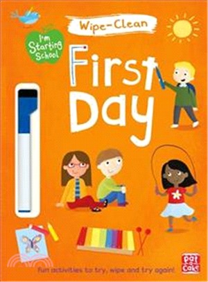 I'm Starting School: First Day (Wipe-clean book with pen)
