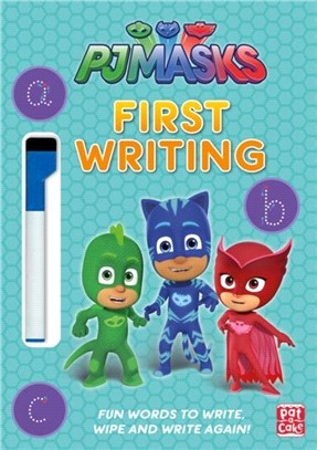 First Writing Wipe Clean: Get ready to write with the PJ Masks!