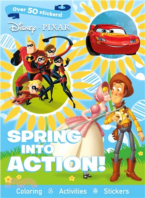 Disney Pixar Spring into Action! ─ Coloring, Activites, Stickers