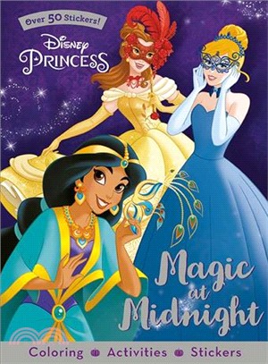 Disney Princess Magic at Midnight ― Coloring, Activities, Stickers