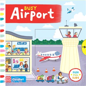 Busy Airport (硬頁推拉書)