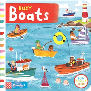 Busy Boats (硬頁推拉書)