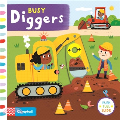 Busy Diggers (硬頁推拉書)