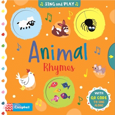 Animal Rhymes (硬頁書)(附歌謠音檔QRcode)
