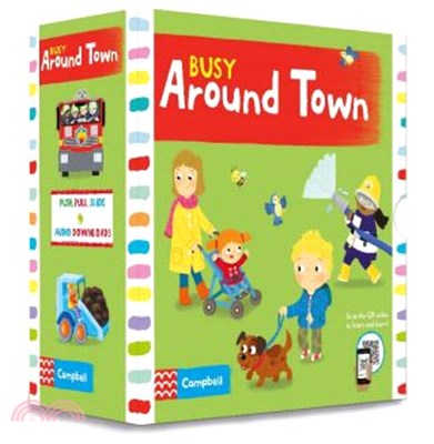 Busy Books: Around Town (5本硬頁書) *附音檔QRcode*