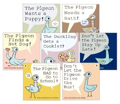 The Mo Willems' Pigeon Book Collection (7本平裝本)