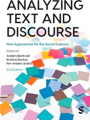Analyzing Text and Discourse：Nine Approaches for the Social Sciences