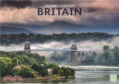Journey Through Britain A4 Calendar 2025