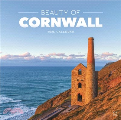 Beauty of Cornwall Square Wall Square Wall Calendar 2025
