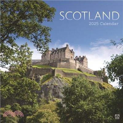 Scotland Square Wall Calendar 2025