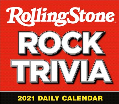 ROLLING STONE ROCK TRIVIA 2021 CALENDAR