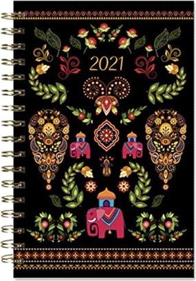 DESIGNER ELEPHANT 2021 PLANNER