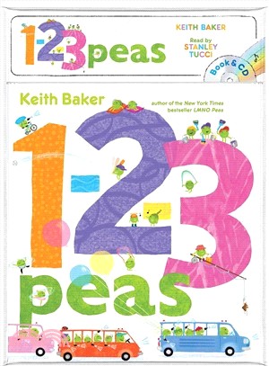 1-2-3 Peas: Book & CD