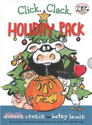 Click, Clack Holiday Pack ― Click, Clack, Moo I Love You!; Click, Clack, Peep!; Click, Clack, Boo!; Click, Clack, Ho, Ho, Ho!
