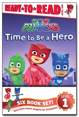 Pj Masks Ready-to-read Value Pack ― Time to Be a Hero; Pj Masks Save the Library!; Owlette and the Giving Owl; Gekko Saves the City; Power Up, Pj Masks!; Race for the Ring