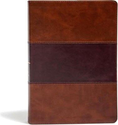 Holy Bible ― King James Version, Saddle Brown Leathertouch, Super Giant Print