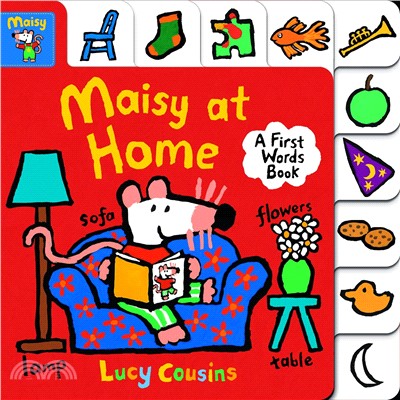 Maisy at Home: A First Words Book (硬頁書)(美國版)