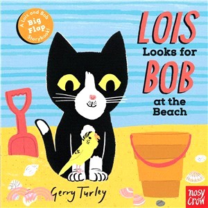 Lois looks for Bob at the beach /