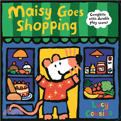 Maisy's House/Farm/Preschool/Goes Shopping 場景遊戲書 (硬頁書)(共4本)