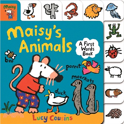 Maisy's Animals: A First Words Book (硬頁書)(美國版)