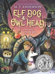 Elf dog & owl head /