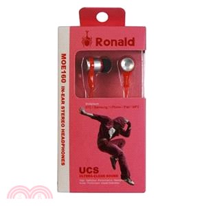 【Ronald】深耳式耳機 MOE160-紅