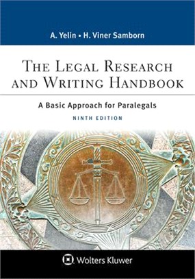 The Legal Research and Writing Handbook: A Basic Approach for Paralegals