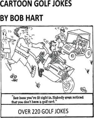 Robert Hart's Cartoon Golf Jokes