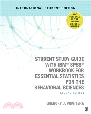 Student Study Guide With IBM (R) SPSS (R) Workbook for Essential Statistics for the Behavioral Sciences