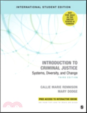 Introduction to Criminal Justice - International Student Edition:Systems, Diversity, and Change