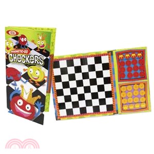【美國Ideal】隨身磁性桌遊-西洋跳棋〈桌上遊戲〉