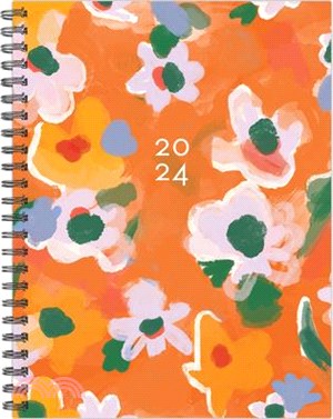 Poppies 2024 6.5 X 8.5 Softcover Weekly Planner