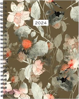 Rustic Bloom 2024 6.5 X 8.5 Softcover Weekly Planner