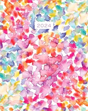 Perfectly Painted 2024 7.5 X 9.5 Booklet Monthly Planner