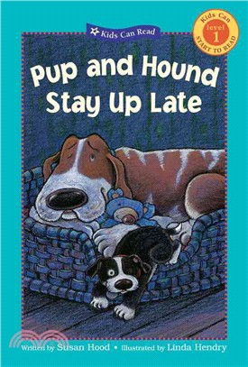 Pup And Hound Stay Up Late