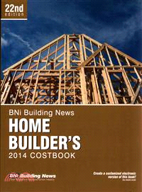 BNI Building News Home Builders Costbook 2014