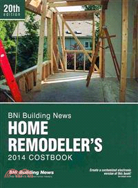 BNI Building News Home Remodeler's Costbook 2014