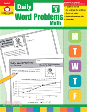 Daily Word Problems - Math, Grade 5 - Teacher Edition
