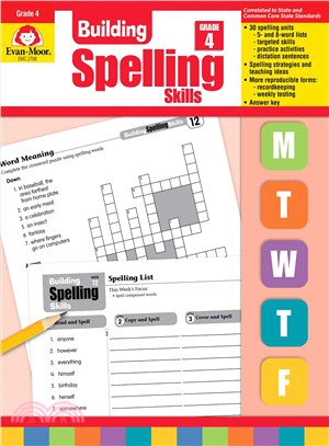 Building Spelling Skills, Grade 4 - Teacher Edition